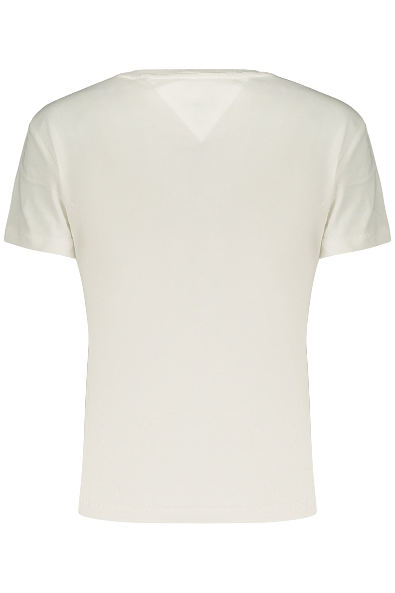 TOMMY HILFIGER T-SHIRT MANICHE CORTE DONNA BIANCO