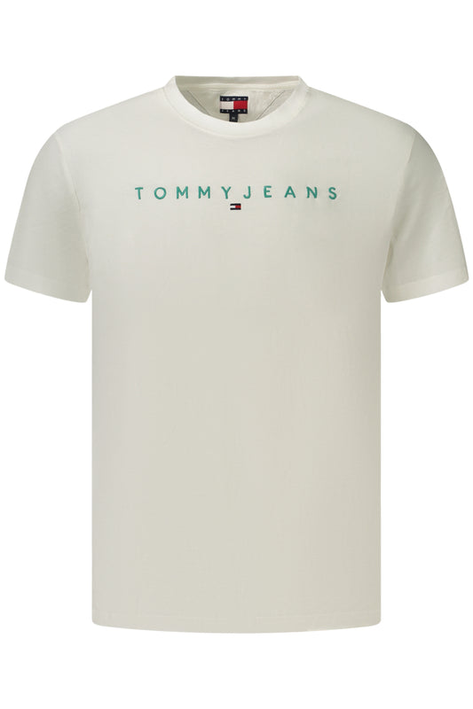 TOMMY HILFIGER T-SHIRT MANICHE CORTE UOMO BIANCO