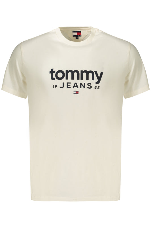 TOMMY HILFIGER T-SHIRT MANICHE CORTE UOMO BIANCO