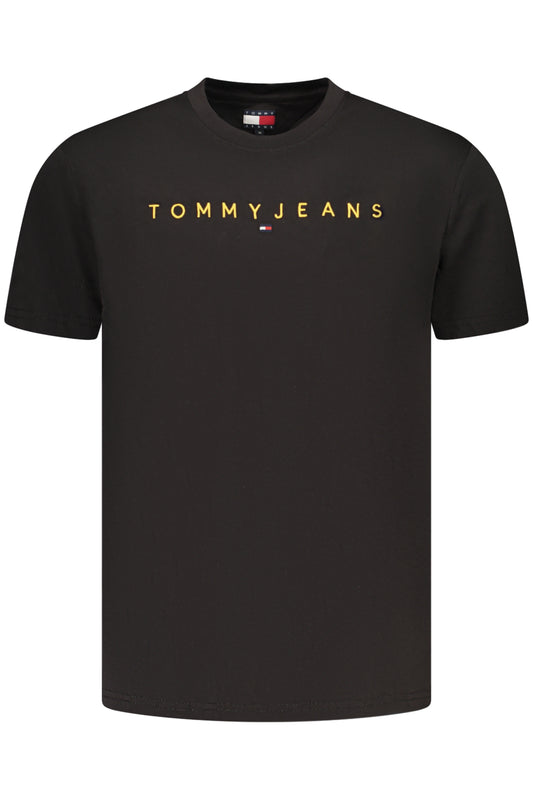 TOMMY HILFIGER T-SHIRT MANICHE CORTE UOMO NERO